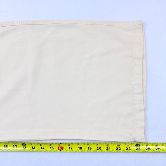 St. Johns Bay Women's Pull-on Wide Leg Easy Fit High Rise Birch Crop Pants 1X NW - Picture 10 of 10